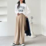 着心地抜群！ハイウエストダブルタックワイドパンツ | GeeRA | 詳細画像54 