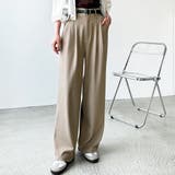 着心地抜群！ハイウエストダブルタックワイドパンツ | GeeRA | 詳細画像56 