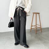 ふわふわあったか！裏起毛リブワイドパンツ | GeeRA | 詳細画像33 