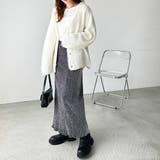 すっきり見え！ベロアプリーツロングスカート | GeeRA | 詳細画像29 