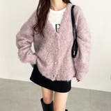 ブークレミックスシャギーカーディガン | GeeRA | 詳細画像35