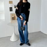 配色ラインニットプルオーバー | GeeRA | 詳細画像9 