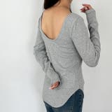 【nelliy.】バックオープンリブトップス | GeeRA | 詳細画像21