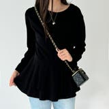 きれいめポンチペプラムティアードカットソー | GeeRA | 詳細画像10