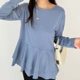 きれいめポンチペプラムティアードカットソー | GeeRA | 詳細画像16