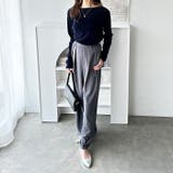 前後2WAYメッシュベロアカットソー | GeeRA | 詳細画像4