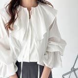 ビッグフリルカラーブラウス | GeeRA | 詳細画像2