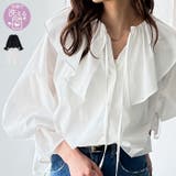 ビッグフリルカラーブラウス | GeeRA | 詳細画像1