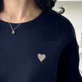 ロゴ＆ハート刺しゅう裏起毛スウェット | GeeRA | 詳細画像32 