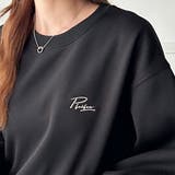 ロゴ＆ハート刺しゅう裏起毛スウェット | GeeRA | 詳細画像42 