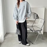 ロゴ＆ハート刺しゅう裏起毛スウェット | GeeRA | 詳細画像46 