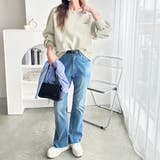 ロゴ＆ハート刺しゅう裏起毛スウェット | GeeRA | 詳細画像51 