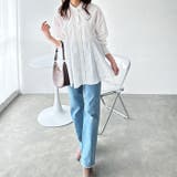 ボリューム袖着回しペプラムシャツ | GeeRA | 詳細画像2 