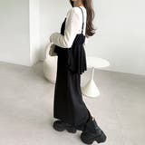 楽ちん！ペプラムキャミワンピース | GeeRA | 詳細画像8 