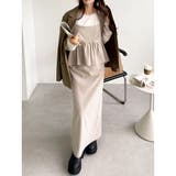 楽ちん！ペプラムキャミワンピース | GeeRA | 詳細画像21 