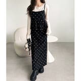 楽ちん！ペプラムキャミワンピース | GeeRA | 詳細画像28 