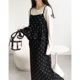 楽ちん！ペプラムキャミワンピース | GeeRA | 詳細画像32 