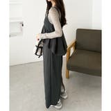 楽ちん！ペプラムキャミワンピース | GeeRA | 詳細画像46 