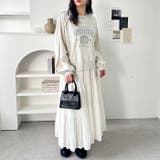 リメイク風刺しゅうロゴスウェット | GeeRA | 詳細画像12