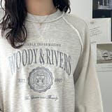 リメイク風刺しゅうロゴスウェット | GeeRA | 詳細画像14