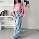 リメイク風刺しゅうロゴスウェット | GeeRA | 詳細画像21