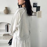 リメイク風刺しゅうロゴスウェット | GeeRA | 詳細画像11