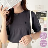 【U.S. POLO ASSN.】ワンポイント刺しゅうカラーTシャツ | GeeRA | 詳細画像1