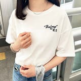 サガラ刺しゅうバックロゴ半袖Tシャツ | GeeRA | 詳細画像9