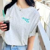 サガラ刺しゅうバックロゴ半袖Tシャツ | GeeRA | 詳細画像13