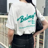 オートミール | サガラ刺しゅうバックロゴ半袖Tシャツ | GeeRA