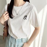 綿100%ワンポイントハート刺しゅうTシャツ | GeeRA | 詳細画像21