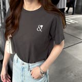 綿100%ワンポイントハート刺しゅうTシャツ | GeeRA | 詳細画像47