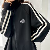 【FIRST MOOD】ロゴ刺しゅうライントラックジャケット | GeeRA | 詳細画像7 