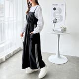 【FIRST MOOD】サイドラインドロストキャミワンピース | GeeRA | 詳細画像5