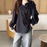 【YOUING.】ショルダーリボンブラウス | GeeRA | 詳細画像14