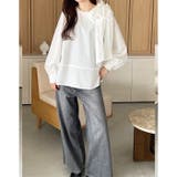 【YOUING.】ショルダーリボンブラウス | GeeRA | 詳細画像7