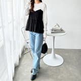 ドッキングペプラムトップス | GeeRA | 詳細画像4 