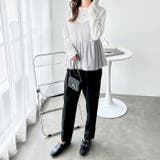 ドッキングペプラムトップス | GeeRA | 詳細画像8 