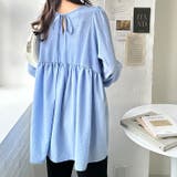 前後2WAYリボンペプラムチュニックブラウス | GeeRA | 詳細画像35