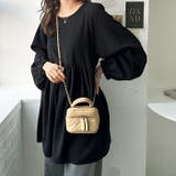 前後2WAYリボンペプラムチュニックブラウス | GeeRA | 詳細画像14