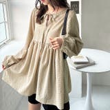 前後2WAYリボンペプラムチュニックブラウス | GeeRA | 詳細画像22