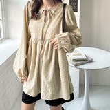 前後2WAYリボンペプラムチュニックブラウス | GeeRA | 詳細画像23