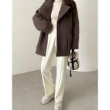 【YOUING.】パールデザインフレアーパンツ | GeeRA | 詳細画像7