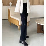 【YOUING.】パールデザインフレアーパンツ | GeeRA | 詳細画像8