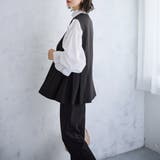 【入卒式/セレモニー】ペプラムベストセットアップスーツ | GeeRA | 詳細画像15 