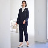 【２点セット】ペプラムジャケットセットアップスーツ | GeeRA | 詳細画像17 