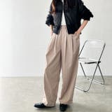 さらとろ素材が嬉しい!ダブルタックワイドイージーパンツ | GeeRA | 詳細画像24