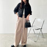 さらとろ素材が嬉しい!ダブルタックワイドイージーパンツ | GeeRA | 詳細画像25