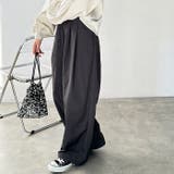 さらとろ素材が嬉しい!ダブルタックワイドイージーパンツ | GeeRA | 詳細画像35