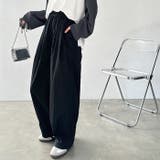 さらとろ素材が嬉しい!ダブルタックワイドイージーパンツ | GeeRA | 詳細画像4